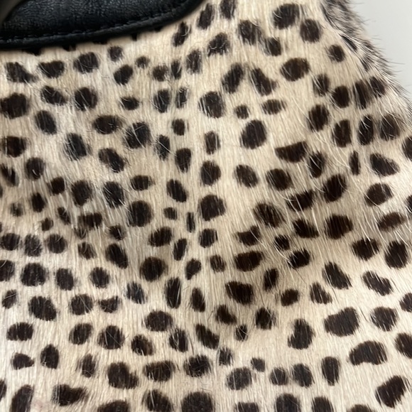 Brandy Melville cheetah / leopard print bucket bag - Picture 3 of 5